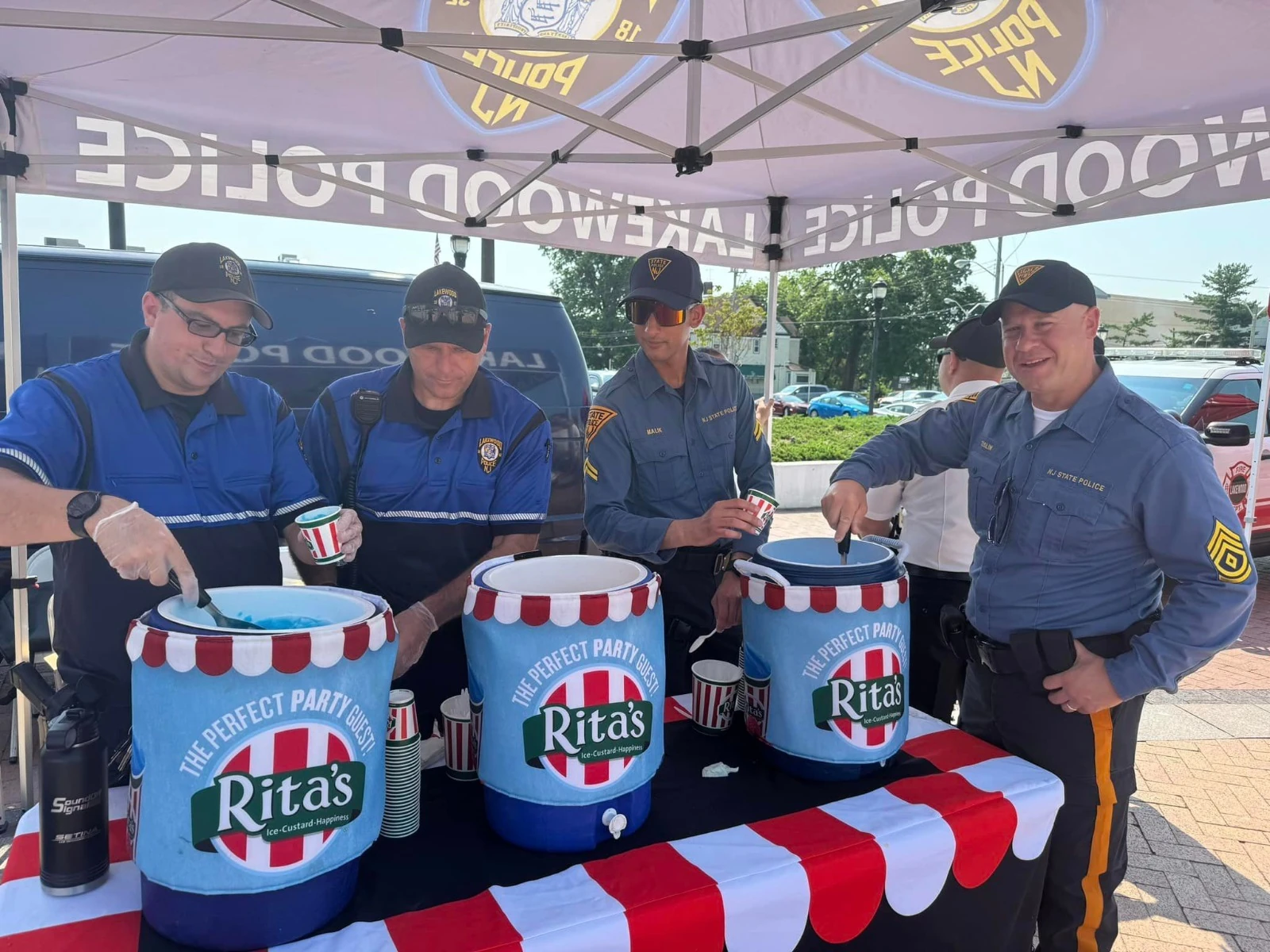 Rita's at a Lakewood community event